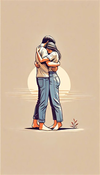 Melting hug