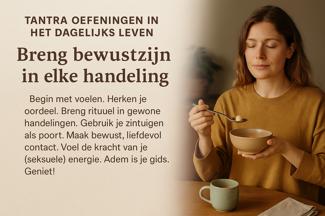 Tantra oefeningen in het dagelijks leven